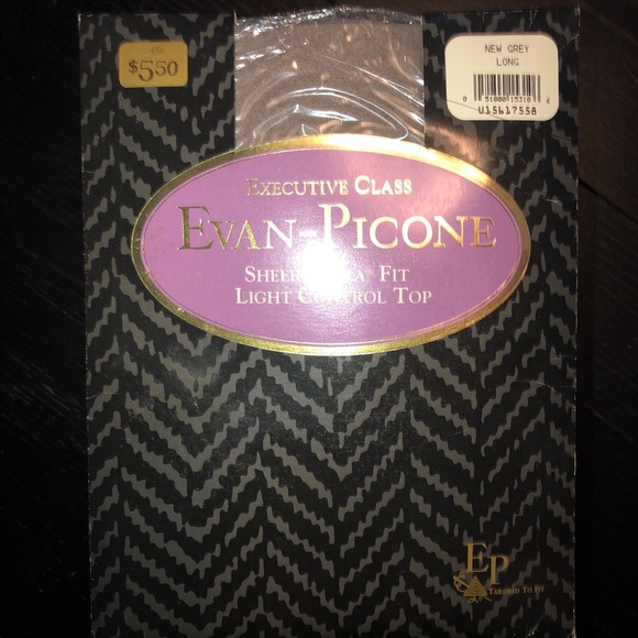 Evan Picone Accessories - Evan Picone Gray Hosiery
